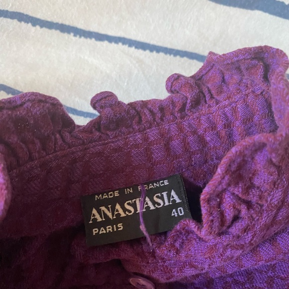 Vintage Anastasia Paris Set ( Blouse + Skirt ) - Picture 5 of 5